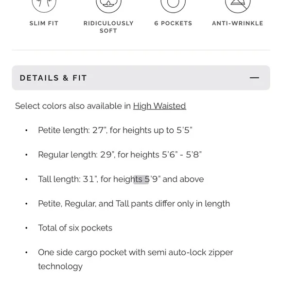 Figs Women's Deep Blue Jogger Pants - Picture 3 of 5